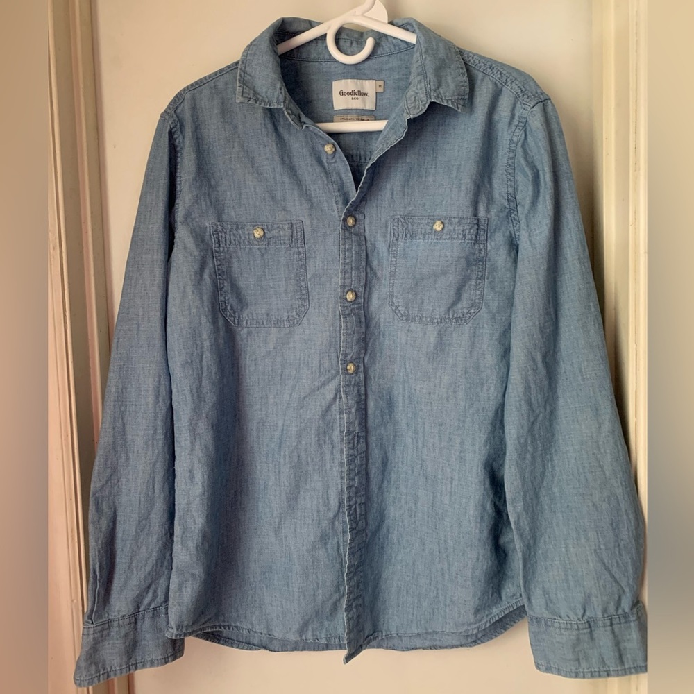 Goodfellow & Co Light Blue collared Shirt